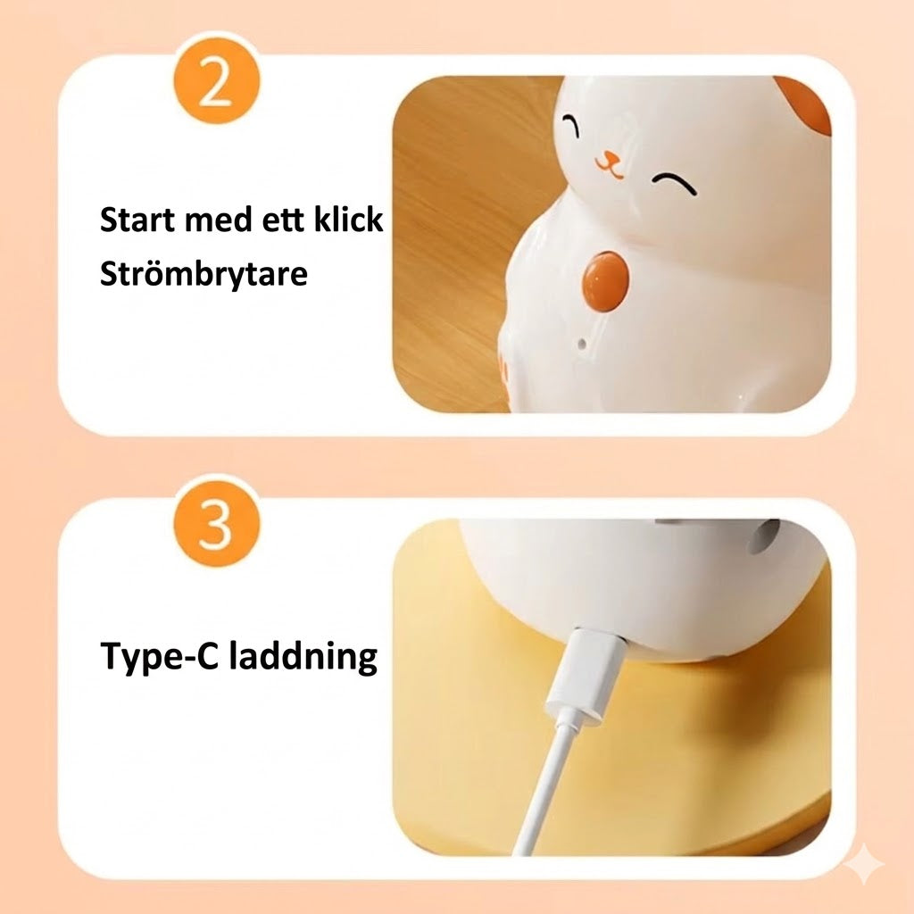 Smart Roterande Kattboll