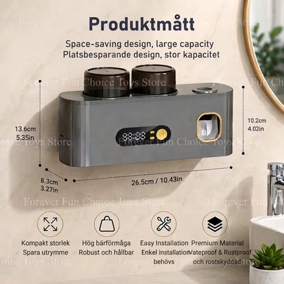 UV-tandborsthållare med sterilisering och laddning