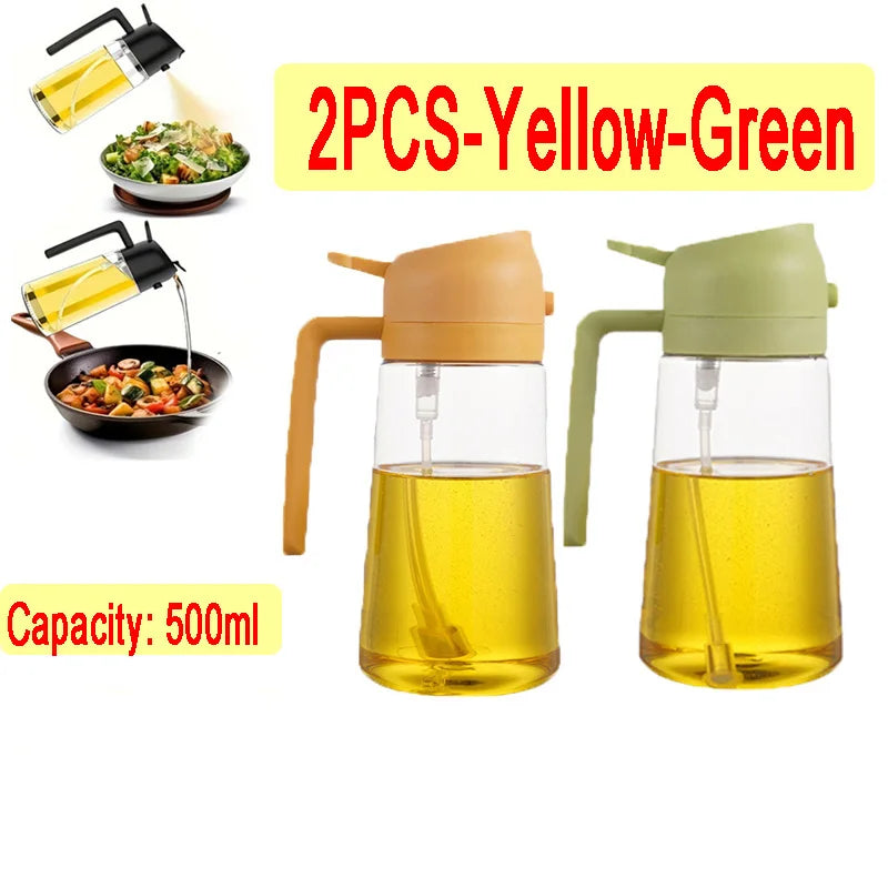 2-i-1 Oljesprayflaska 500 ml