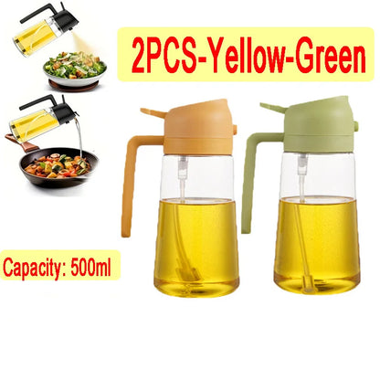 2-i-1 Oljesprayflaska 500 ml