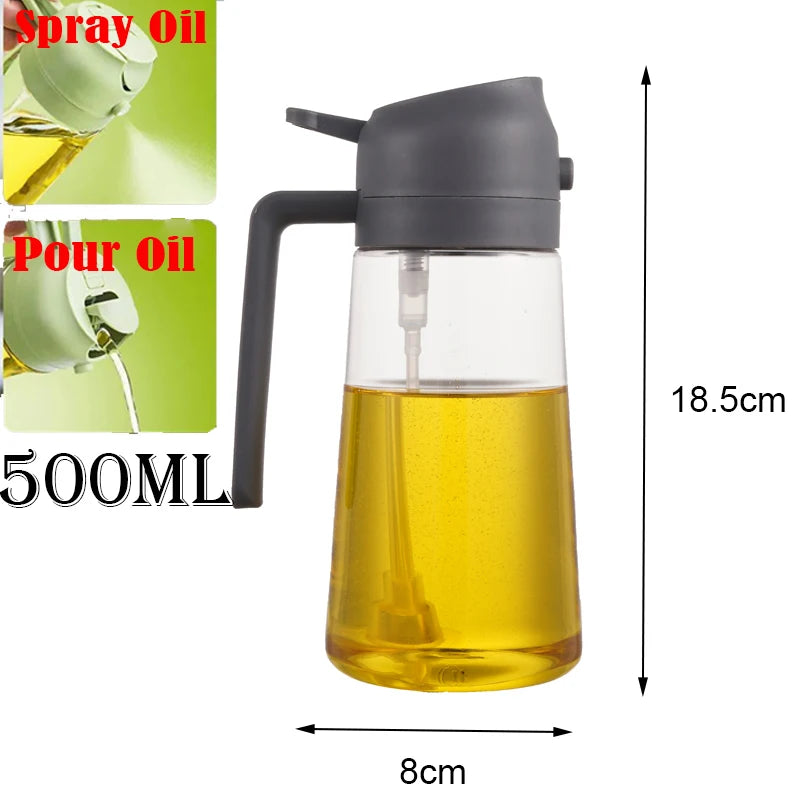 2-i-1 Oljesprayflaska 500 ml