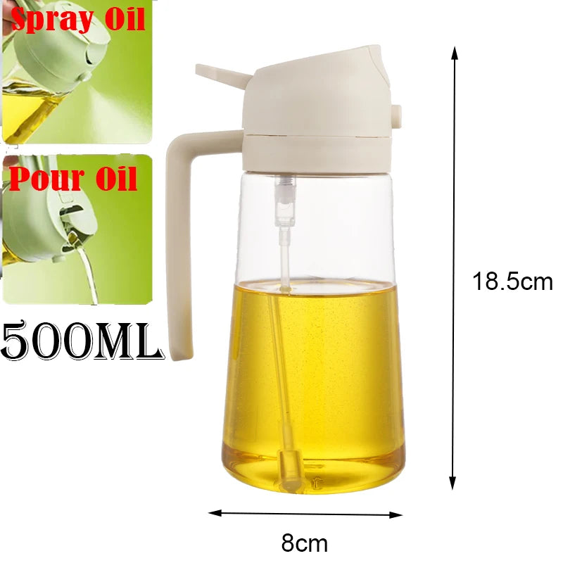 2-i-1 Oljesprayflaska 500 ml