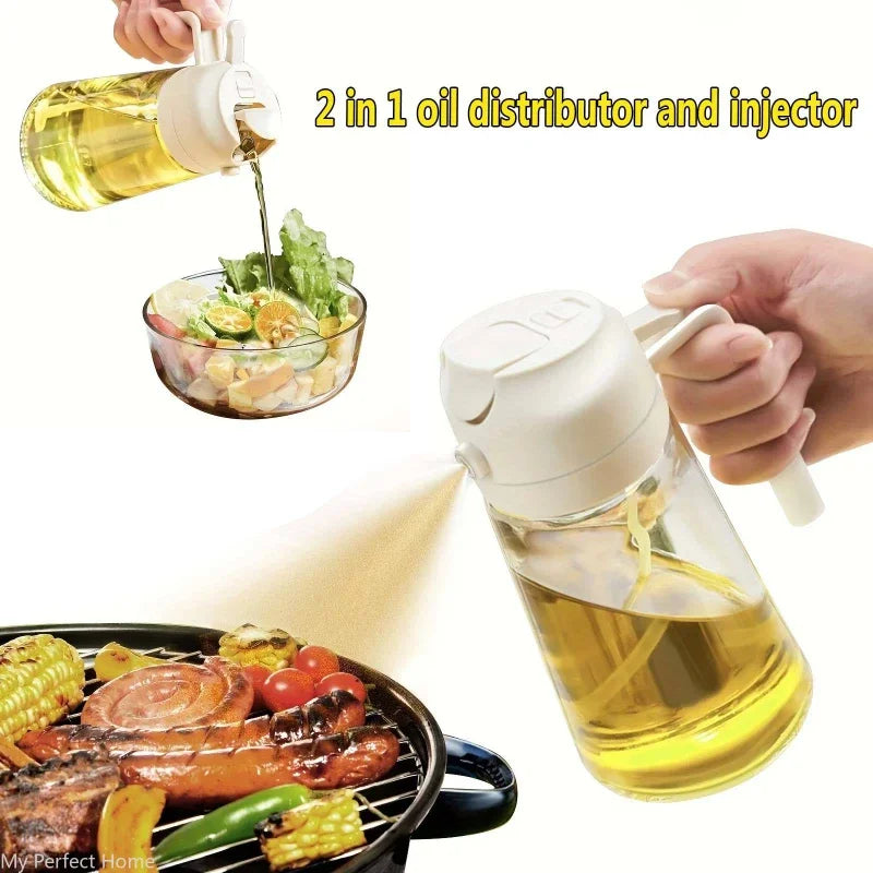 2-i-1 Oljesprayflaska 500 ml