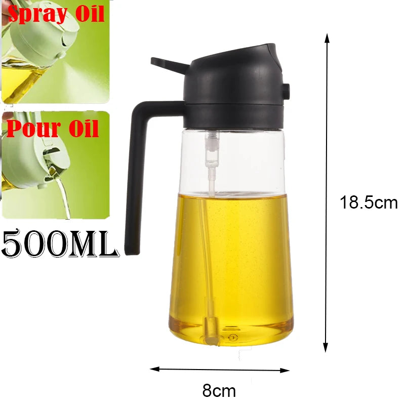 2-i-1 Oljesprayflaska 500 ml