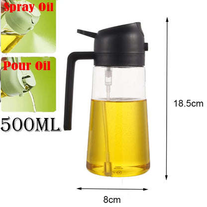 2-i-1 Oljesprayflaska 500 ml
