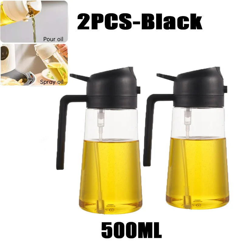 2-i-1 Oljesprayflaska 500 ml