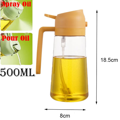 2-i-1 Oljesprayflaska 500 ml