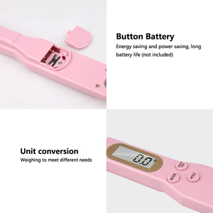 2-i-1 Mätskedsvåg med LCD