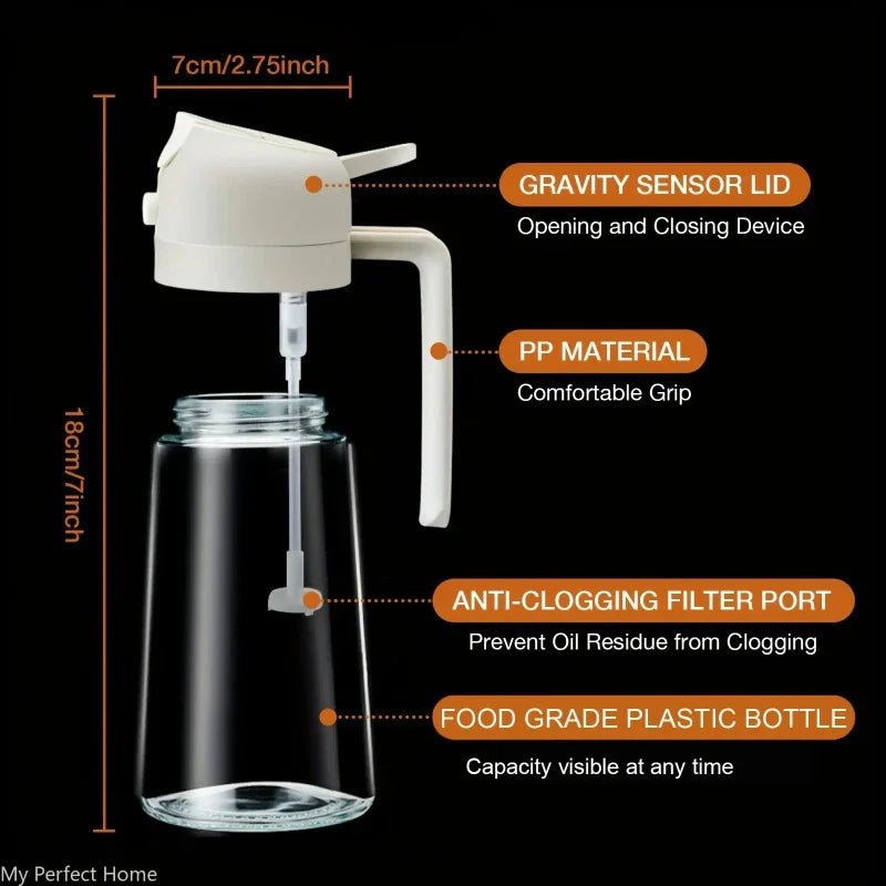 2-i-1 Oljesprayflaska 500 ml