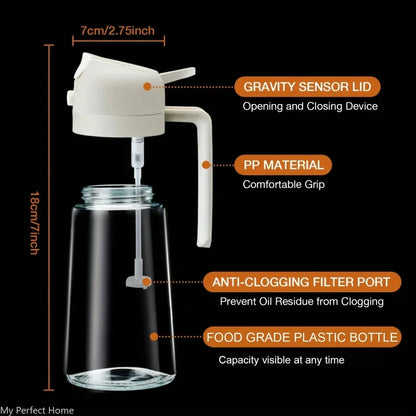 2-i-1 Oljesprayflaska 500 ml